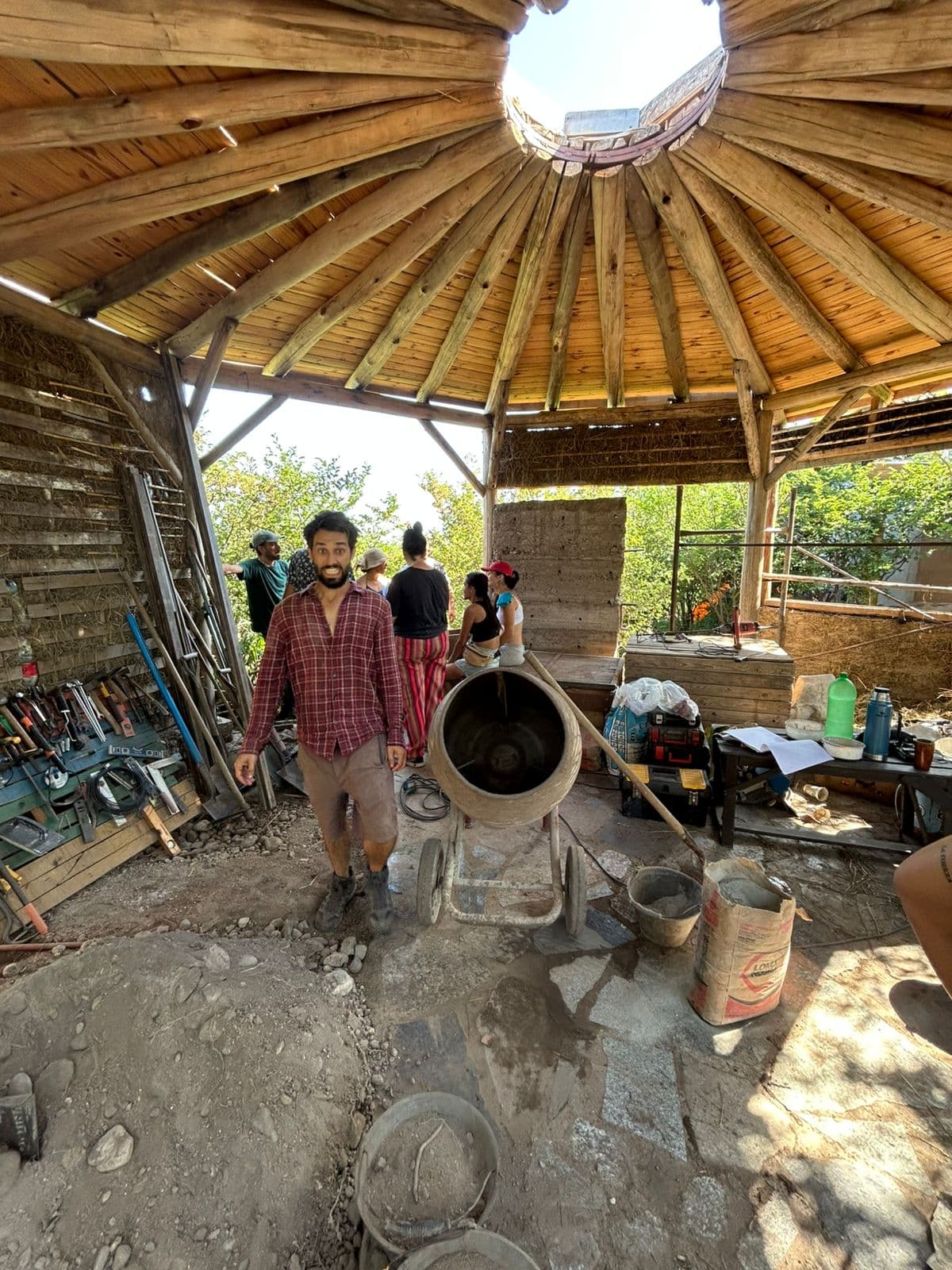 Talleres vivenciales de bioconstrucción